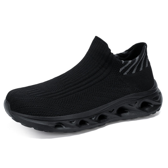 Damen Atmungsaktive Slip-On Laufschuhe mit flexibler Sohle EB