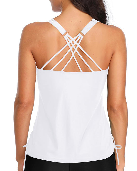 Damen Sportliches Tankini-Oberteil EB