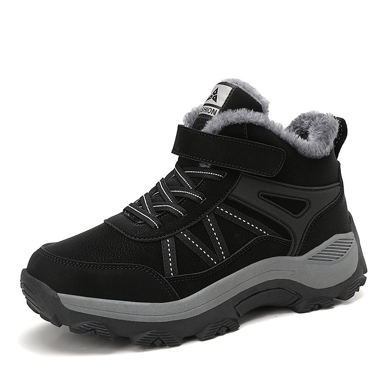 Damen isolierte Winterstiefel mit rutschfester Sohle und wärmendem Innenfutter EB