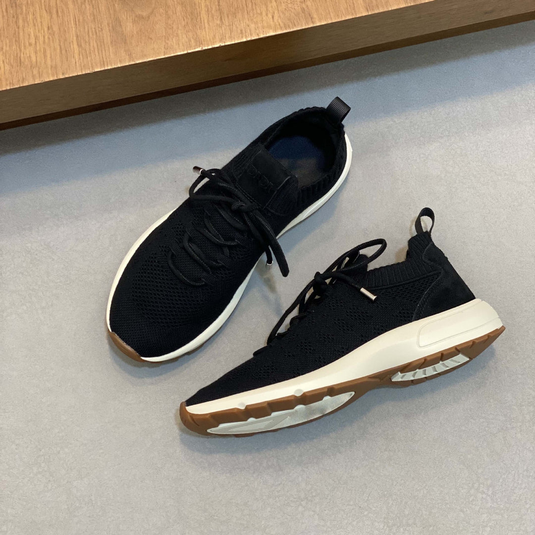 Damen Sportliche Lifestyle Sneakers mit atmungsaktiver Netzstruktur und flexiblem Dämpfungssystem EB