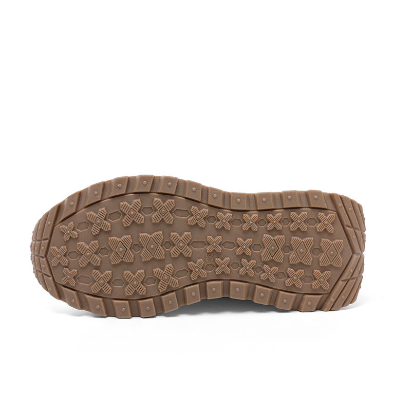 Damen sportliche Sneakers mit atmungsaktiver Mesh-Oberfläche und stoßdämpfender Sohle EB