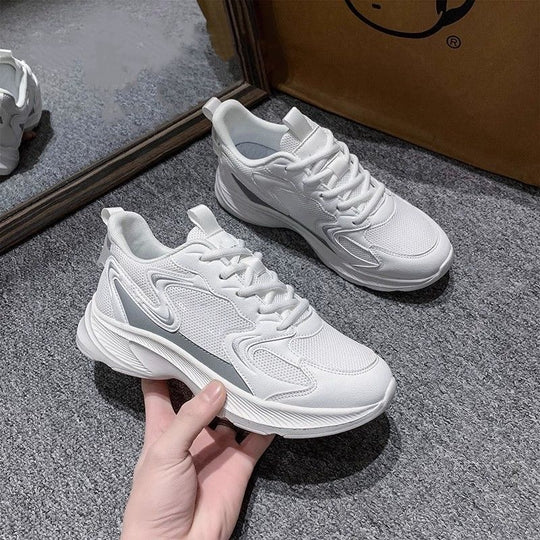Damen Chunky Sneakers mit modernem Design und bequemer Dämpfung EB