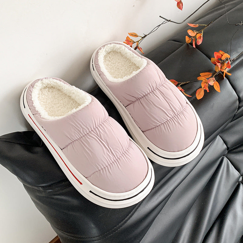Damen Hausschuh-Sneaker mit kuscheliger Fütterung EB