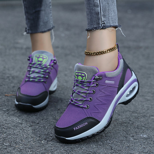 Damen Sportliche Dämpfungssneakers mit atmungsaktivem Obermaterial EB