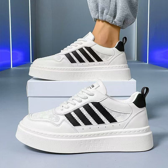 Damen trendige Plateau-Sneaker mit einzigartigem Design und bequemer Dämpfungstechnologie EB