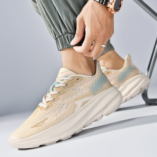 Unisex leichte Straßen-Trainingsschuhe mit gewebtem Performance-Obermaterial und dämpfender Dual-Layer-Zwischensohle EB