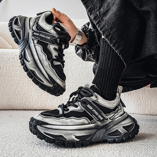 Damen Sportliche Lauf-Sneaker mit atmungsaktivem Obermaterial und stoßdämpfender Sohle EB