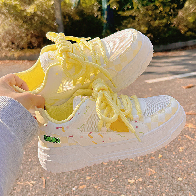 Damen Sportliche Sneakers mit modernem Design EB