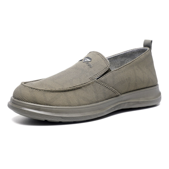 Damen Bequeme Slip-On Freizeitschuhe mit rutschfester Sohle und elastischem Obermaterial EB