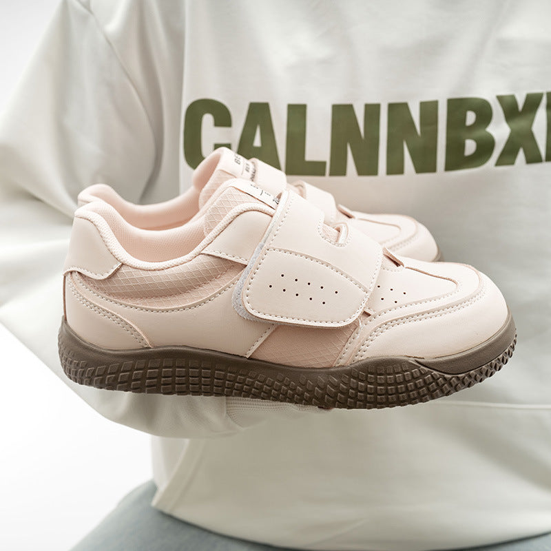 Damen Sportliche Freizeitsneaker mit praktischen Klettverschlüssen EB
