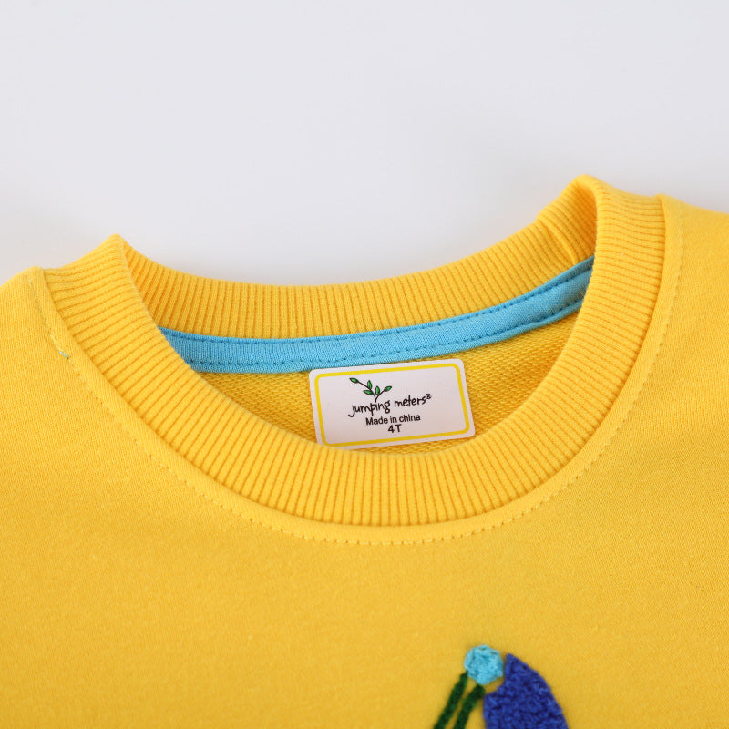 Jungen Sweatshirt mit aufregendem Bagger-Motiv EB
