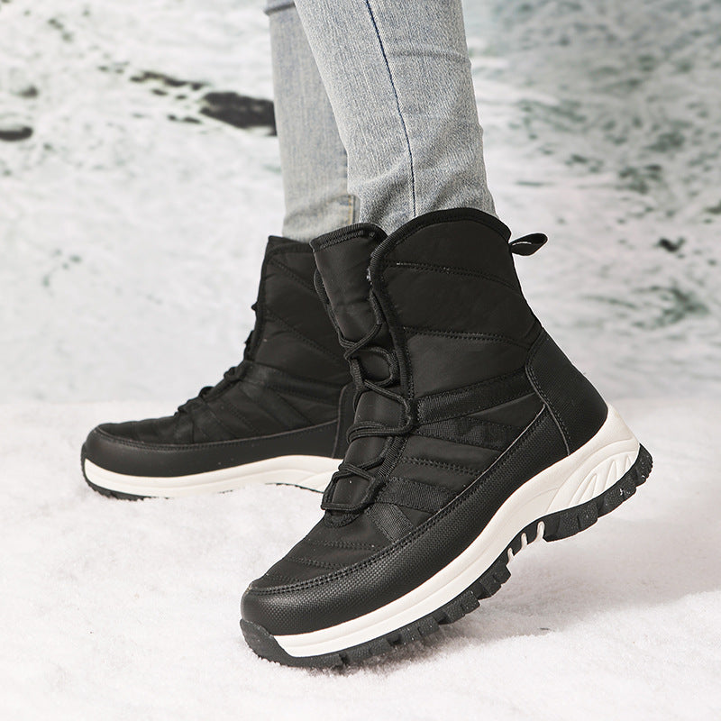 Damen Winterstiefel mit isolierendem Futter und rutschfester Sohle EB