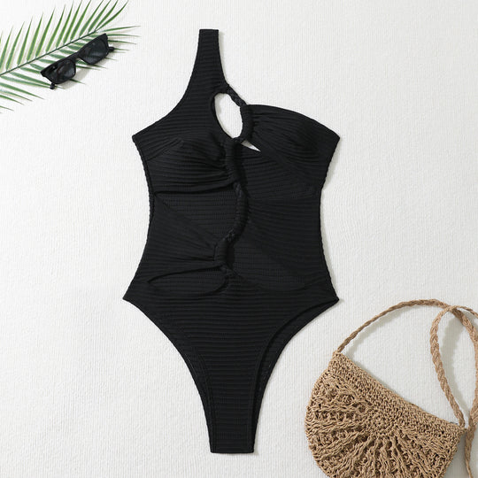Damen Einteiler Badeanzug mit aufregendem Cut-Out-Design EB
