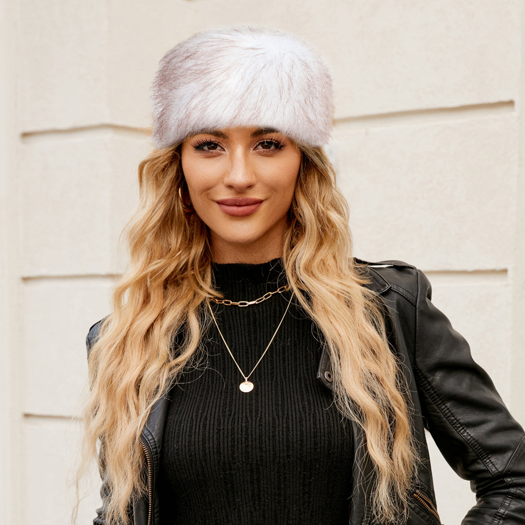 Damen Kuscheliger Fleece-Hut mit modischem Design EB