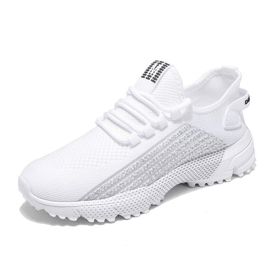 Damen Sportliche atmungsaktive Laufschuhe mit rutschfester Sohle EB