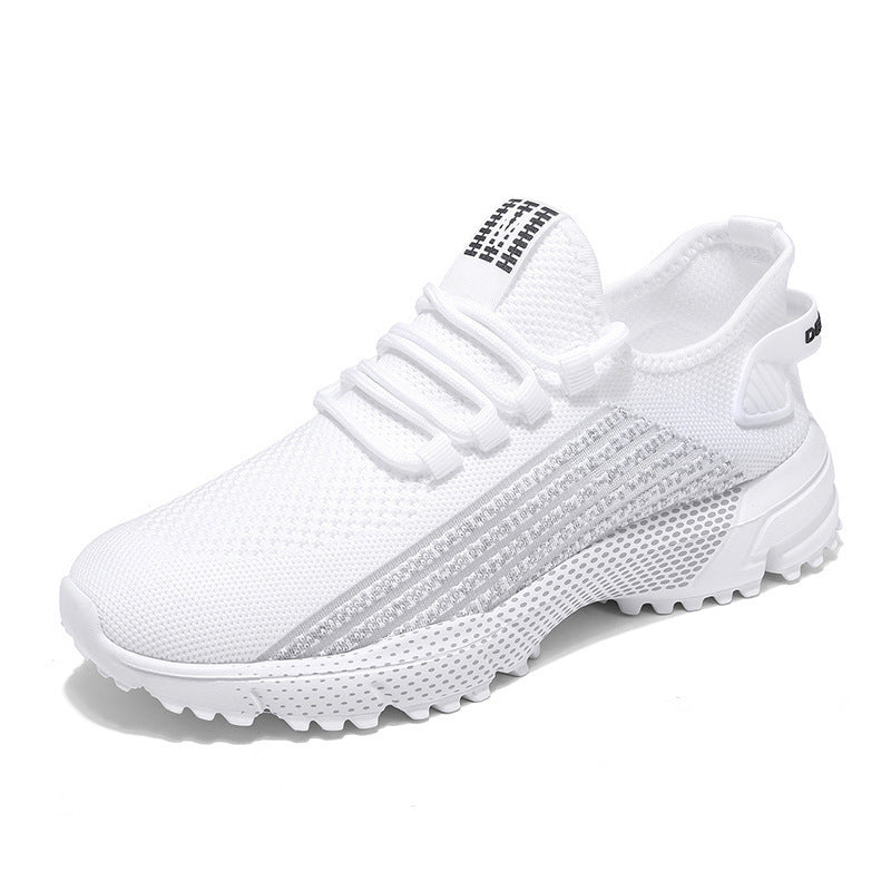 Damen Sportliche Sneakers mit rutschfester Profilsohle und atmungsaktivem Obermaterial EB