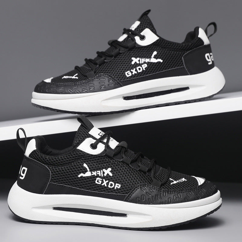 Herren Sportliche Sneakers mit stoßdämpfender Technologie und atmungsaktivem Obermaterial EB