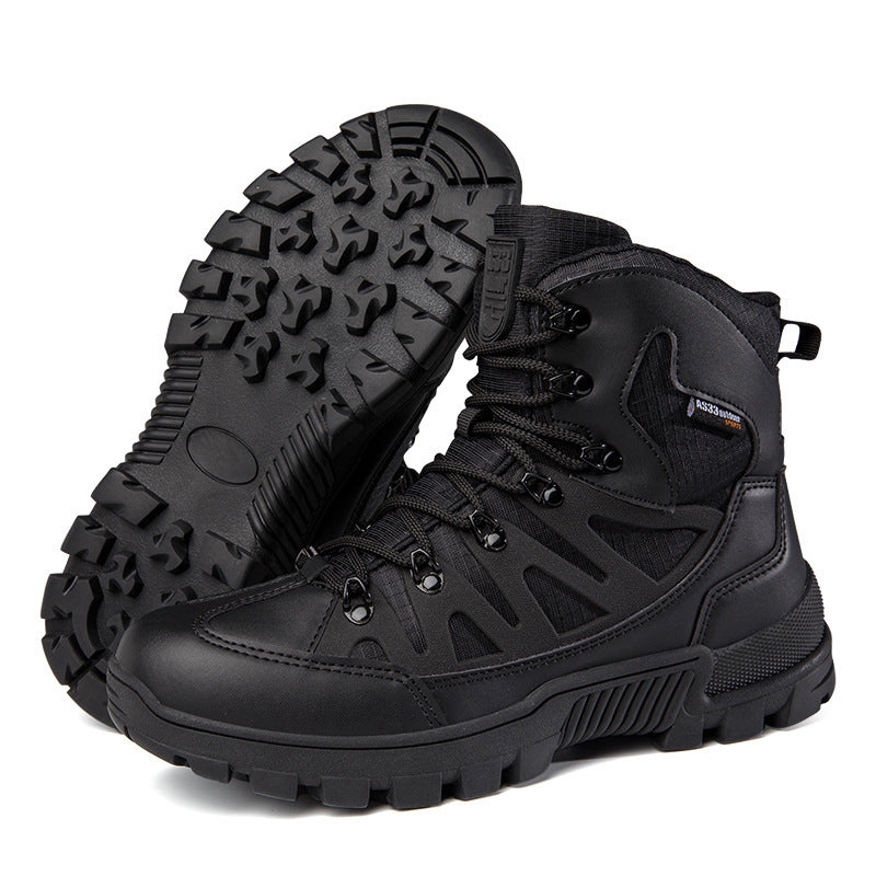 Damen taktische Outdoor-Stiefel mit rutschfester Sohle und atmungsaktivem Obermaterial EB