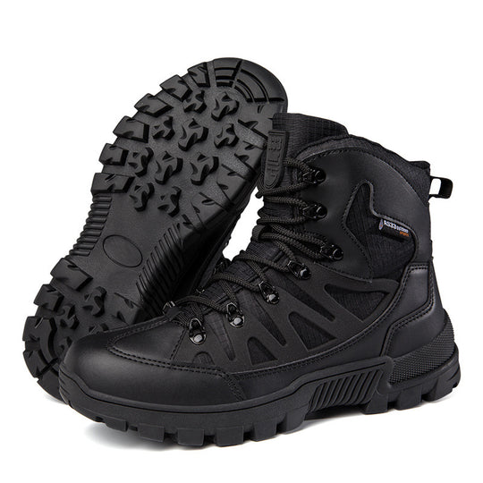 Damen taktische Outdoor-Stiefel mit rutschfester Sohle und atmungsaktivem Obermaterial EB