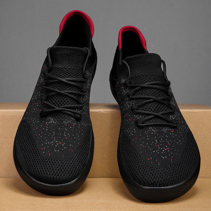 Damen Freizeit-Sneaker mit atmungsaktiver Mesh-Oberfläche und stoßdämpfendem Fußbett EB