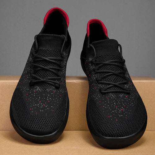 Damen Freizeit-Sneaker mit atmungsaktiver Mesh-Oberfläche und stoßdämpfendem Fußbett EB