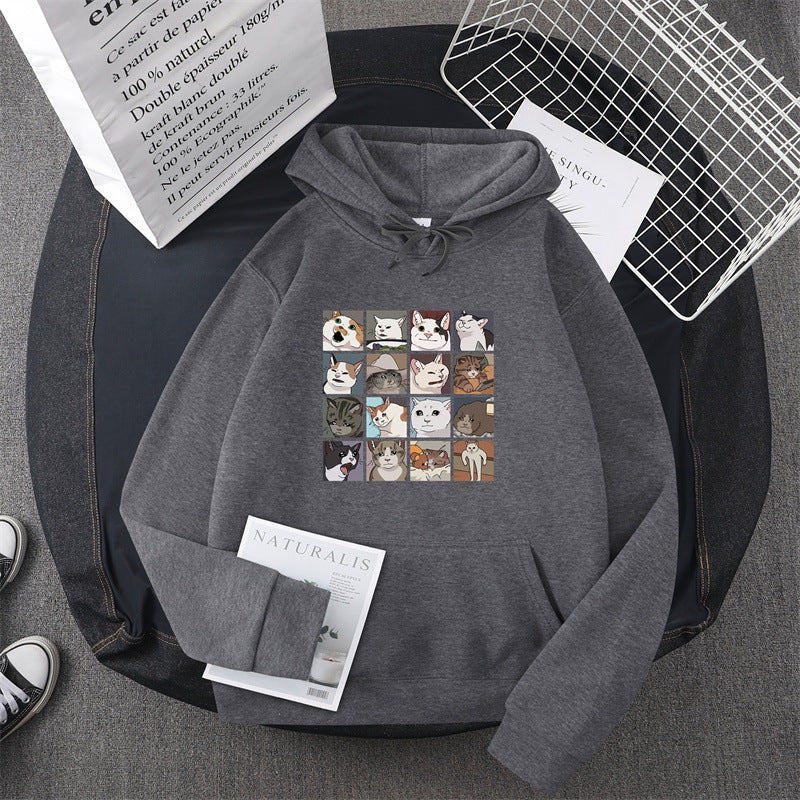 Damen Sweatshirt mit Tier-Motiv EB