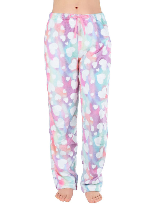 Damen Relaxed Fit Leopardenmuster Loungehose EB