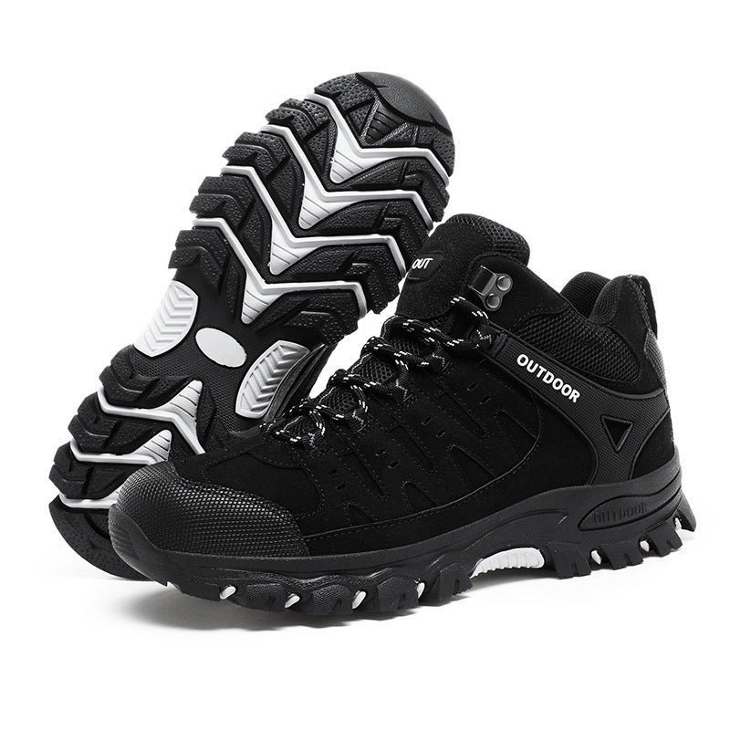 Damen Hochwertige Outdoor-Wanderschuhe mit robustem Profil und atmungsaktiver Konstruktion EB