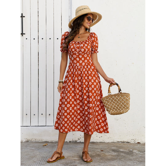 Damen Maxikleid im luftigen Boho-Stil EB