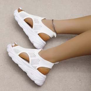 Damen Sportliche Sneakers mit atmungsaktivem Mesh-Obermaterial EB