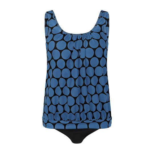 Damen lässiger Tankini mit hoher Taille und elegantem Schnitt EB