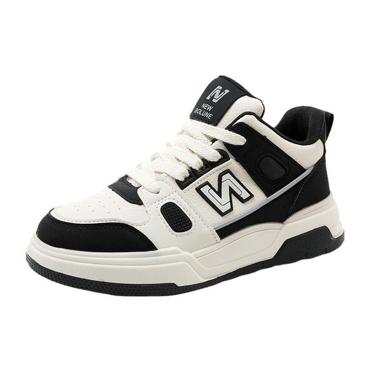 Damen Sportliche High-Top Sneakers mit modischem Design und atmungsaktiver Oberflächenstruktur EB
