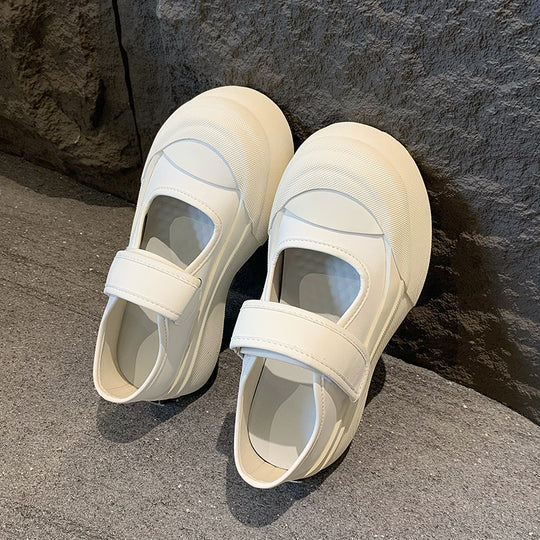 Damen Komfortable Slip-On Sneaker mit praktischem Klettverschluss EB