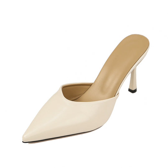 Damen Elegante Slingback-Pumps mit spitzem Zehenbereich und hohem Absatz EB