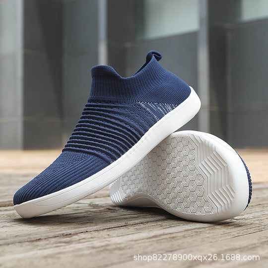 Damen Sportliche Slip-On Sneakers mit flexiblem Obermaterial EB