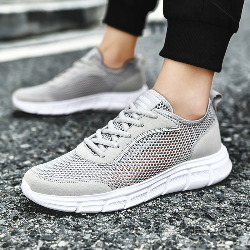 Damen Leichte Mesh-Sneaker mit dämpfender Sohle und atmungsaktiver Konstruktion EB