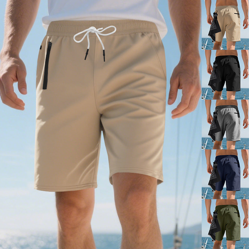 Herren Sportliche Segelshorts mit praktischen Seitentaschen und elastischem Bund EB