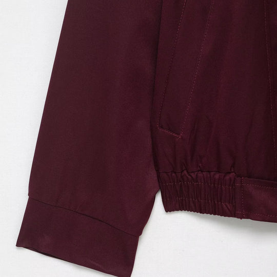 Damen modische Übergangsjacke mit seitlichem Reißverschluss und taillierbarem Kordelzug EB