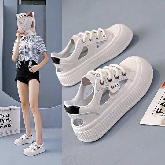 Damen Sportliche Sneaker mit luftiger Sohle von EB