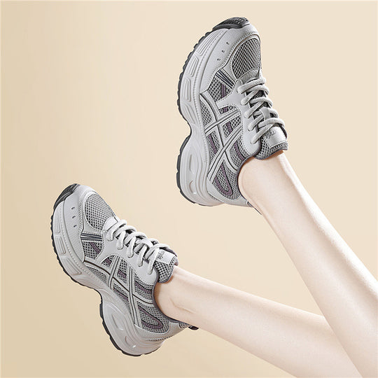 Damen Sportliche und atmungsaktive Laufschuhe mit flexibler Sohle EB