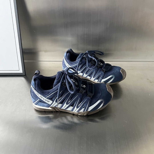 Damen Sportliche Outdoor-Sneaker mit atmungsaktiver Obermaterialstruktur und rutschfester Sohle EB
