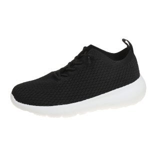Damen Sneaker aus atmungsaktivem Strickmaterial mit rutschfester Sohle EB