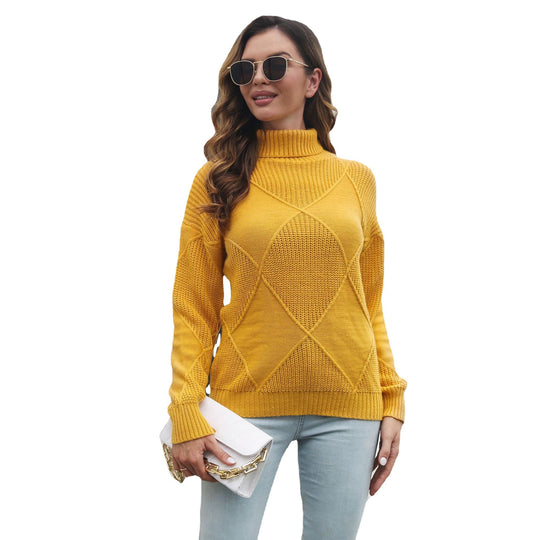Damen Strickpullover mit modischem Strukturdesign EB