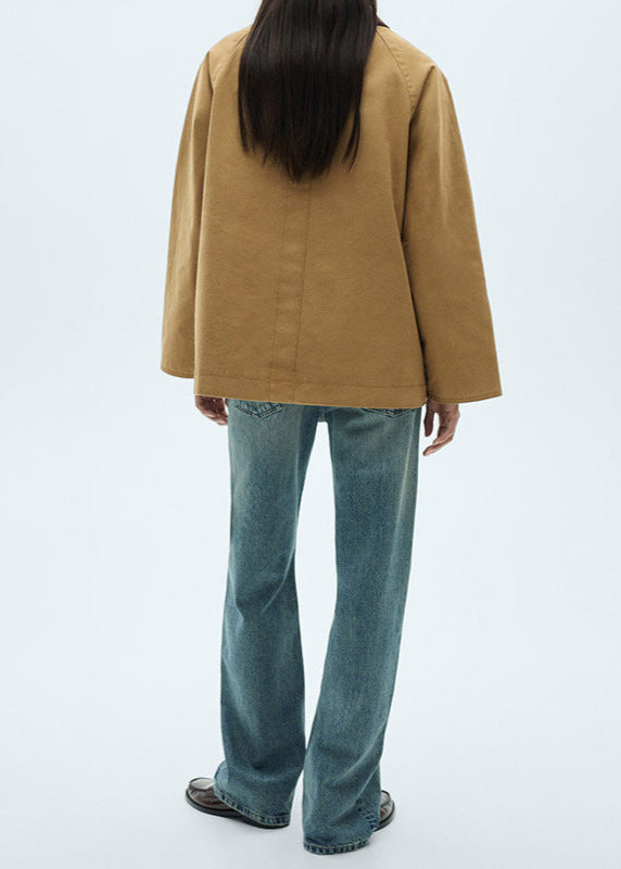 EB | Corduroy Kragen Canvas Jacke