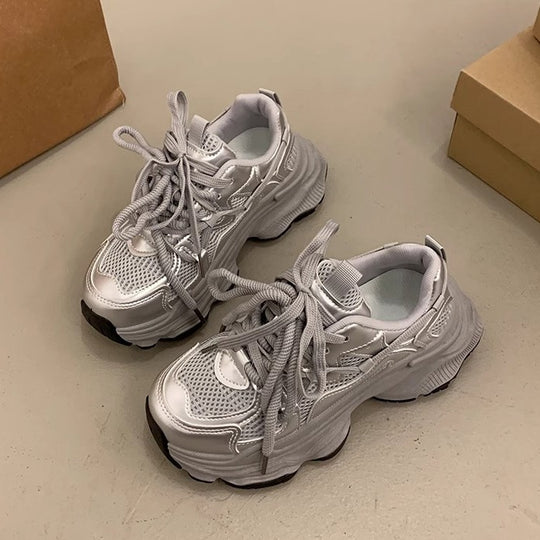 Damen Sneaker mit dämpfender Sohle und atmungsaktivem Obermaterial EB
