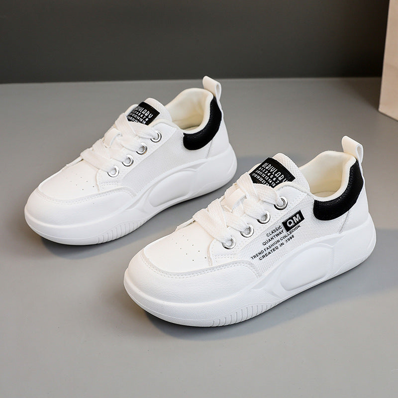 Damen modische Sneakers mit gepolsterter Laufsohle und griffigem Profil EB