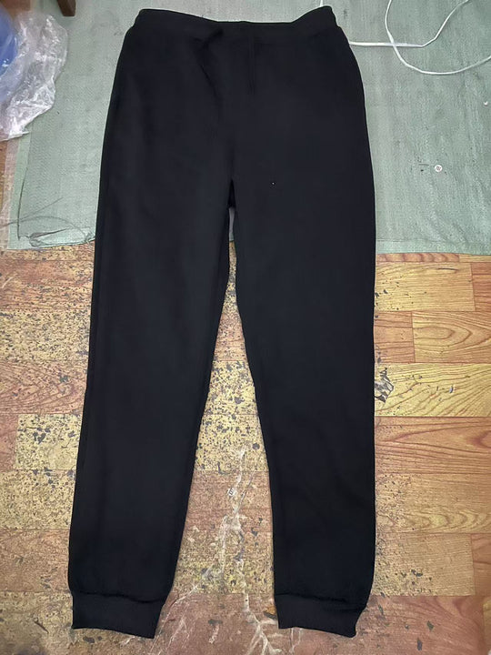 Damen nan schlanke hochgeschnittene Jogginghose mit Tunnelzug, Eingrifftaschen und Bündchen EB