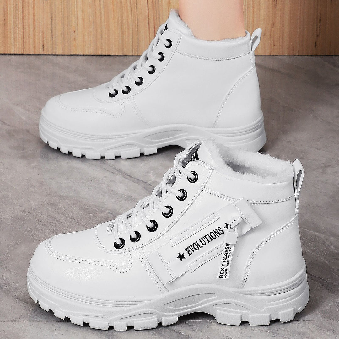 Damen Modische Winterstiefel mit komfortabler Isolierung und rutschfester Sohle EB