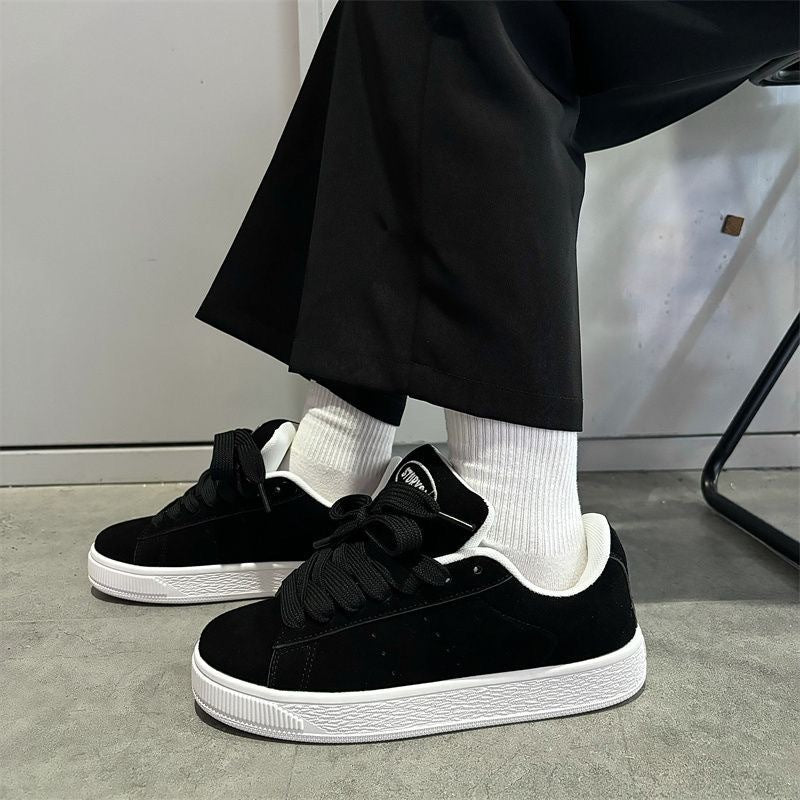 Damen Sneaker mit weichem Nubukleder und gepolsterter Innensohle EB