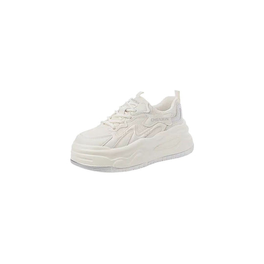 Damen komfortable Chunky-Sneaker mit atmungsaktiver Netz-Oberfläche EB
